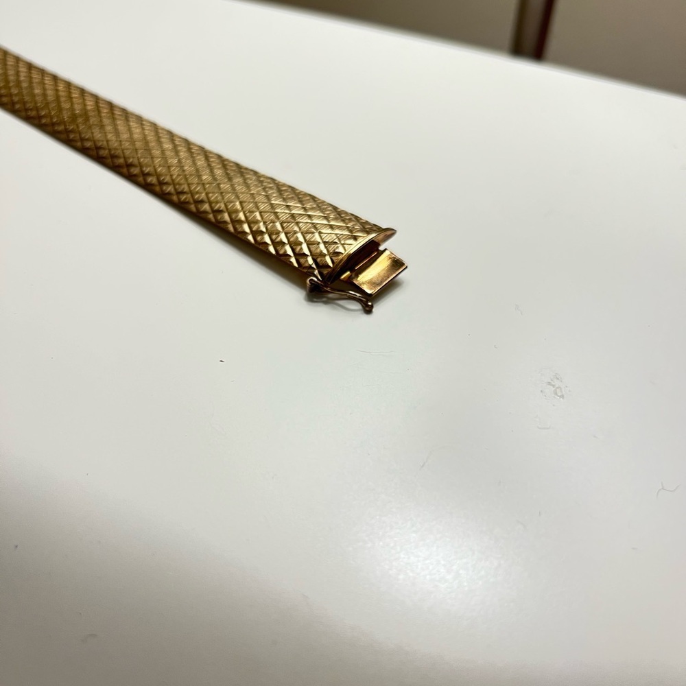 Technibond 18k plated Gold Bracelet - Picture 12 of 15